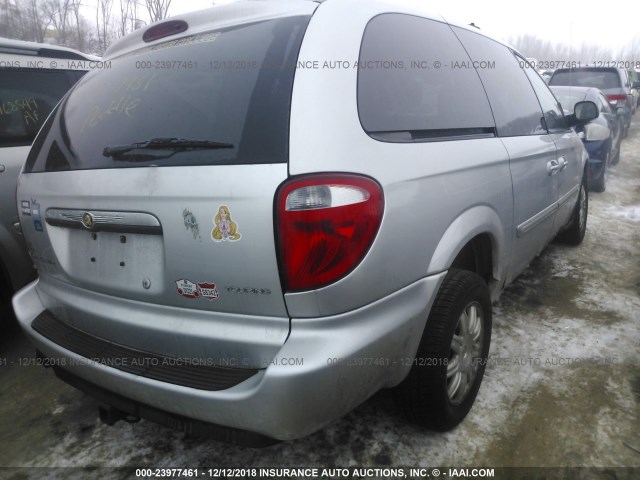 2A4GP54L66R609596 - 2006 CHRYSLER TOWN & COUNTRY TOURING SILVER photo 4