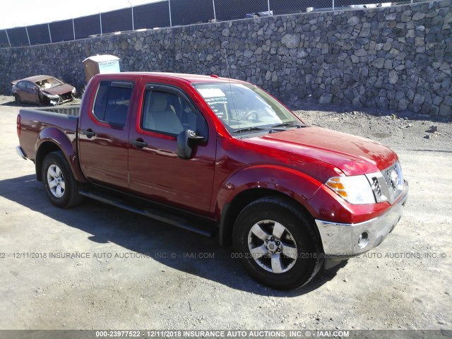 1N6AD0EV3BC434585 - 2011 NISSAN FRONTIER S/SV/SL/PRO-4X RED photo 1