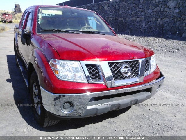 1N6AD0EV3BC434585 - 2011 NISSAN FRONTIER S/SV/SL/PRO-4X RED photo 6