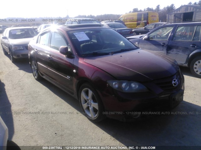 JM1BK324561414978 - 2006 MAZDA 3 S RED photo 1