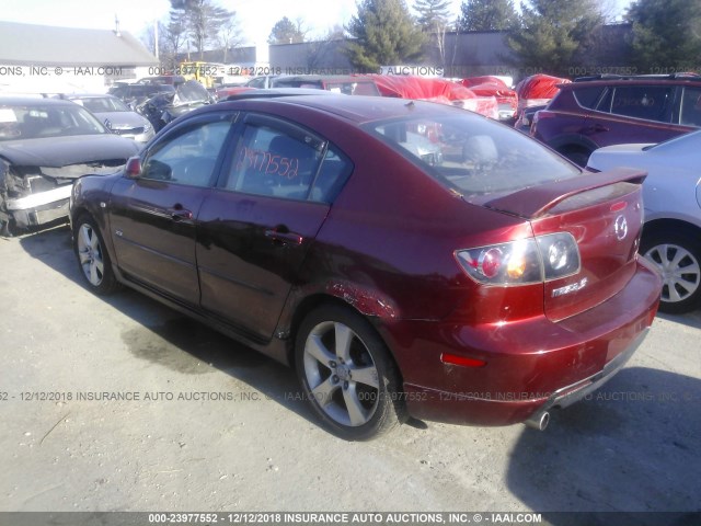 JM1BK324561414978 - 2006 MAZDA 3 S RED photo 3