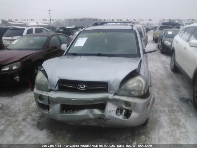 KM8JN72DX6U251202 - 2006 HYUNDAI TUCSON GLS/LIMITED 银色 照片 2
