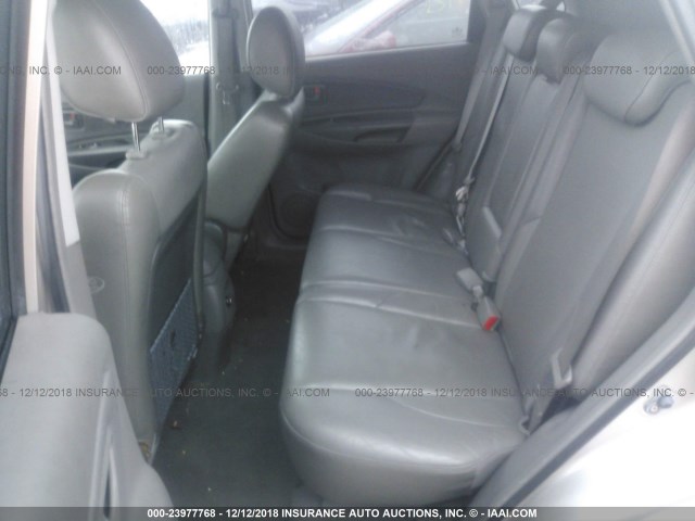 KM8JN72DX6U251202 - 2006 HYUNDAI TUCSON GLS/LIMITED 银色 照片 8