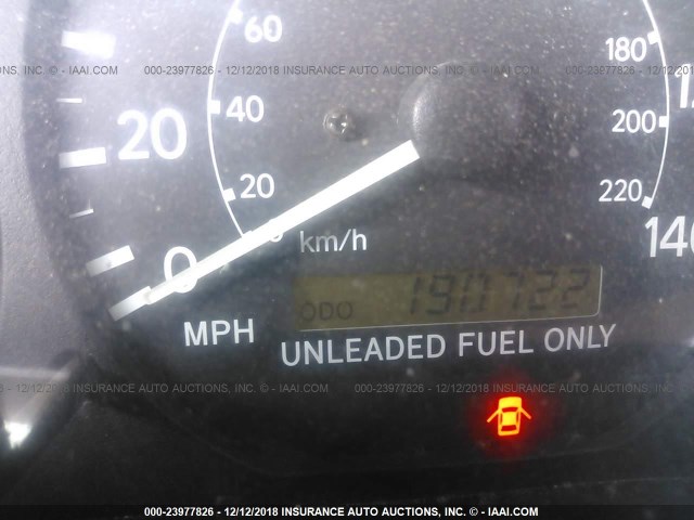 JT2BG22K7V0014654 - 1997 TOYOTA CAMRY LE/XLE GOLD photo 7