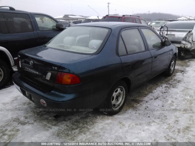 1NXBR12E1XZ149710 - 1999 TOYOTA COROLLA VE/CE/LE BLUE photo 4