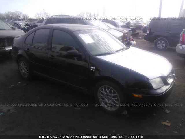 3VWPE69M23M195123 - 2003 VOLKSWAGEN JETTA WOLFSBURG 黑色 照片 1