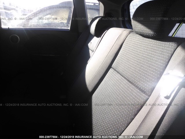 KL1TD66607B729900 - 2007 CHEVROLET AVEO LS BLUE photo 8