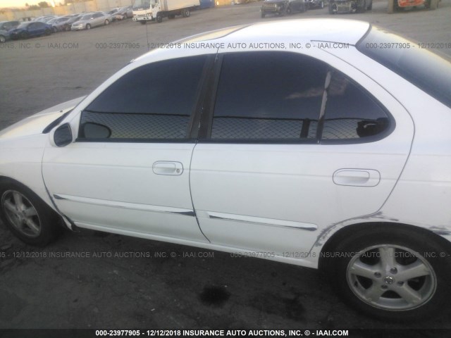 3N1AB51A44L741864 - 2004 NISSAN SENTRA 2.5S WHITE photo 6