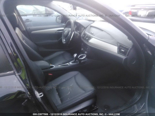 WBAVM1C50EVW54141 - 2014 BMW X1 SDRIVE28I BLACK photo 5