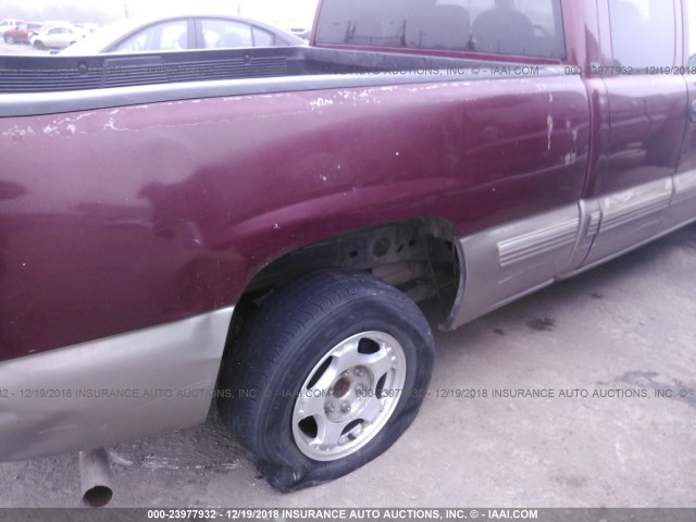 2GCEC19T6Y1379070 - 2000 CHEVROLET SILVERADO C1500 RED photo 6