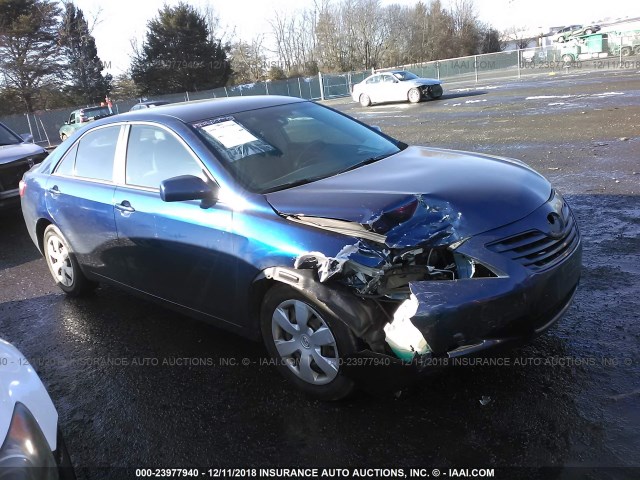 4T1BE46K58U226996 - 2008 TOYOTA CAMRY CE/LE/XLE/SE BLUE photo 1