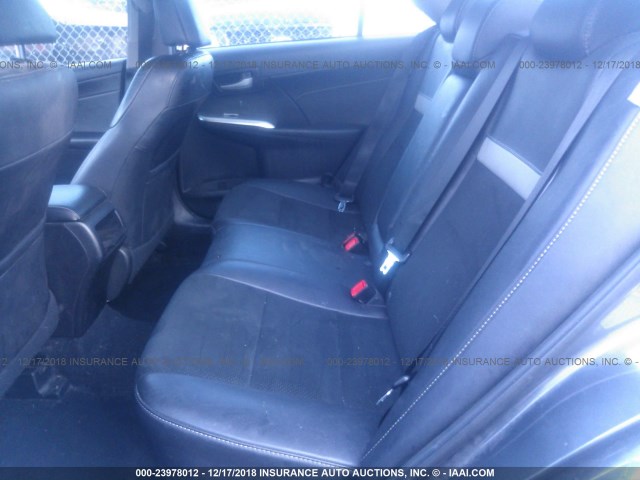 4T1BF1FK5EU802982 - 2014 TOYOTA CAMRY L/SE/LE/XLE 黑色 照片 8