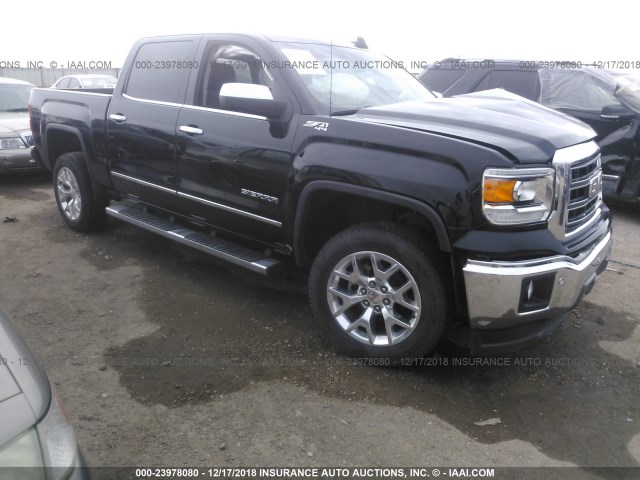 3GTU2VEC0FG316515 - 2015 GMC SIERRA K1500 SLT BLACK photo 1