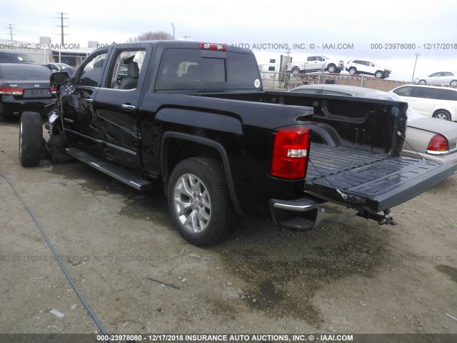 3GTU2VEC0FG316515 - 2015 GMC SIERRA K1500 SLT BLACK photo 3