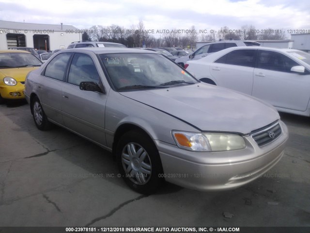 4T1BG22K71U101153 - 2001 TOYOTA CAMRY CE/LE/XLE TAN photo 1