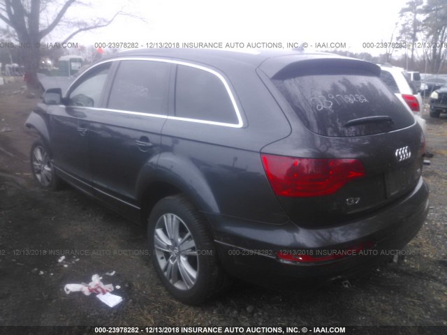 WA1LYAFEXAD000140 - 2010 AUDI Q7 PREMIUM PLUS GRAY photo 3