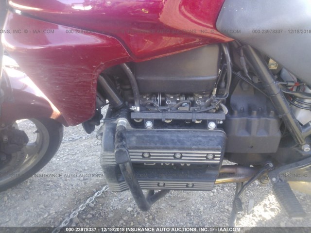 WB1057101S0135349 - 1995 BMW K75 RED photo 9