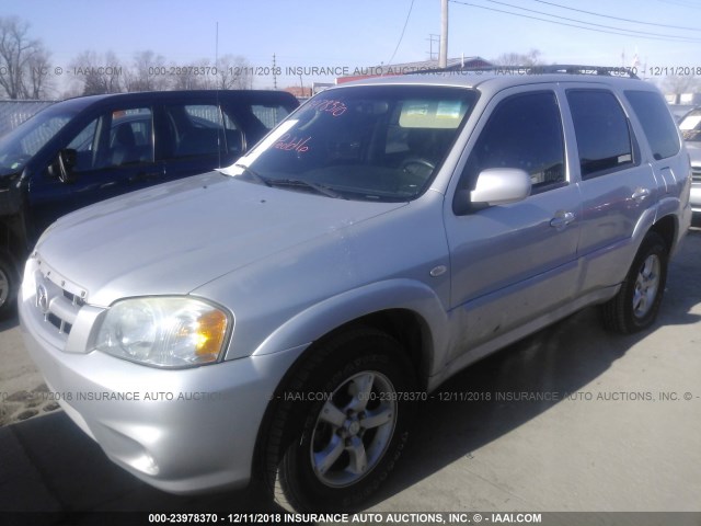 4F2CZ96126KM09928 - 2006 MAZDA TRIBUTE S GRAY photo 2