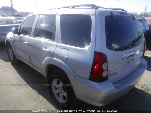 4F2CZ96126KM09928 - 2006 MAZDA TRIBUTE S GRAY photo 3