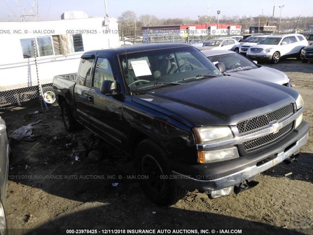 2GCEC19V851199182 - 2005 CHEVROLET SILVERADO C1500 BLACK photo 1