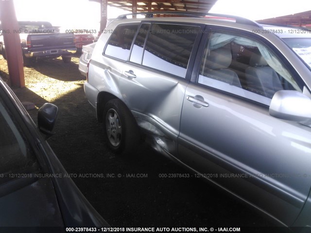 JTEDP21A850090968 - 2005 TOYOTA HIGHLANDER LIMITED SILVER photo 6