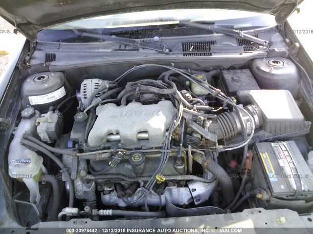 1G1NE52J32M611316 - 2002 CHEVROLET MALIBU LS Yaşıl foto 10