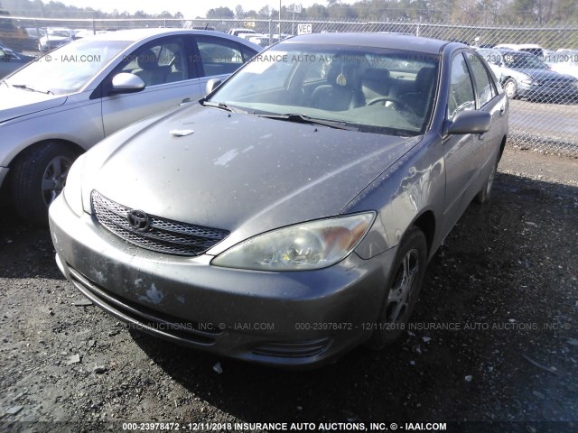 4T1BE32K52U519272 - 2002 TOYOTA CAMRY LE/XLE/SE GRAY photo 6