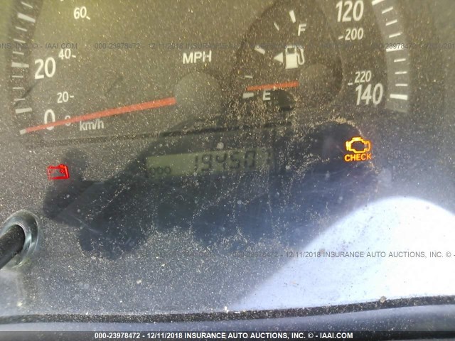 4T1BE32K52U519272 - 2002 TOYOTA CAMRY LE/XLE/SE GRAY photo 7