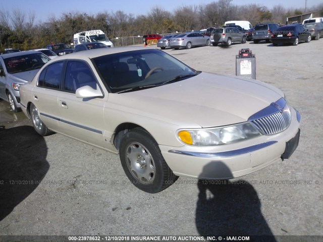 1LNHM97V4YY916881 - 2000 LINCOLN CONTINENTAL  Champagne photo 1