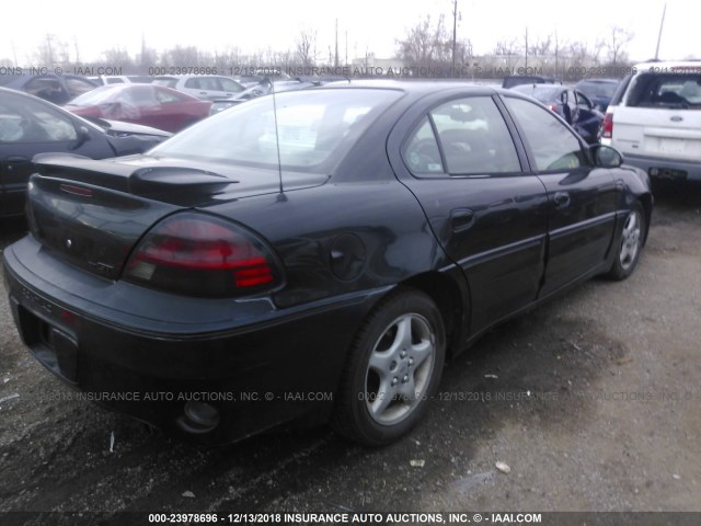 1G2NW52E13C189159 - 2003 PONTIAC GRAND AM GT BLACK photo 4