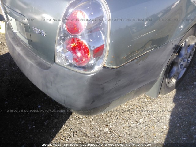 1N4BL11D34C184514 - 2004 NISSAN ALTIMA SE GREEN photo 6