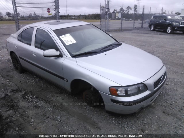 YV1RS58D312015517 - 2001 VOLVO S60 2.4T SILVER photo 1