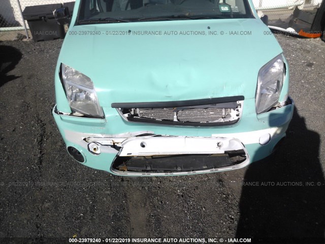 NM0LS7BN2BT067478 - 2011 FORD TRANSIT CONNECT XLT TEAL photo 6