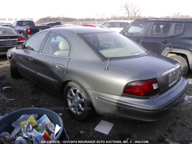 1MEFM55S82G625681 - 2002 MERCURY SABLE LS PREMIUM TAN photo 3