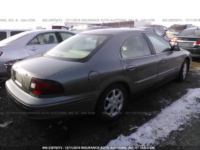 1MEFM55S82G625681 - 2002 MERCURY SABLE LS PREMIUM TAN photo 4