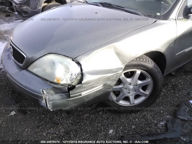 1MEFM55S82G625681 - 2002 MERCURY SABLE LS PREMIUM TAN photo 6