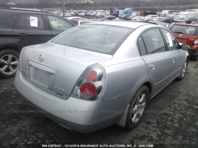 1N4AL11D36C248419 - 2006 NISSAN ALTIMA S/SL SILVER photo 4