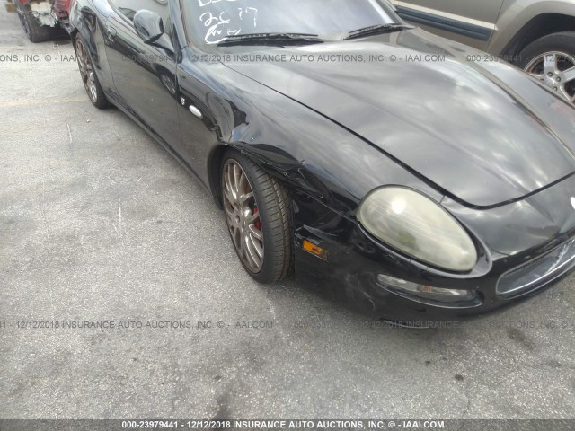 ZAMBC38A540012077 - 2004 MASERATI COUPE GT BLACK photo 6