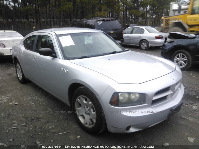 2B3KA43R87H796995 - 2007 DODGE CHARGER SE/SXT SILVER photo 1