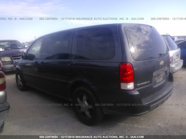 1GNDV23148D124254 - 2008 CHEVROLET UPLANDER LS BLACK photo 3