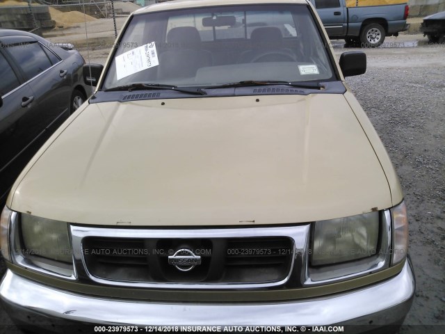 1N6DD26S4WC365960 - 1998 NISSAN FRONTIER BEIGE photo 6