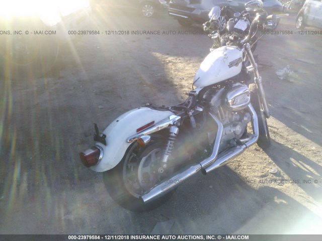 1HD4CR2198K424746 - 2008 HARLEY-DAVIDSON XL883 L WHITE photo 4