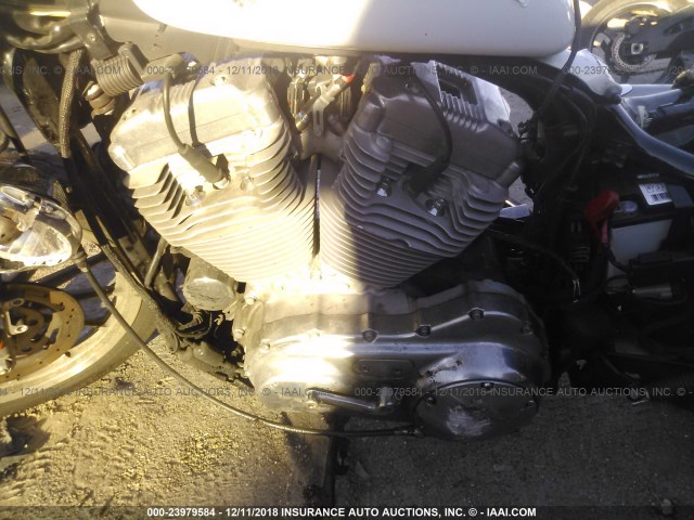 1HD4CR2198K424746 - 2008 HARLEY-DAVIDSON XL883 L WHITE photo 9