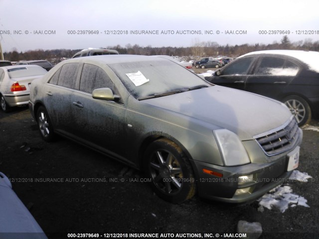 1G6DW677750193554 - 2005 CADILLAC STS GREEN photo 1