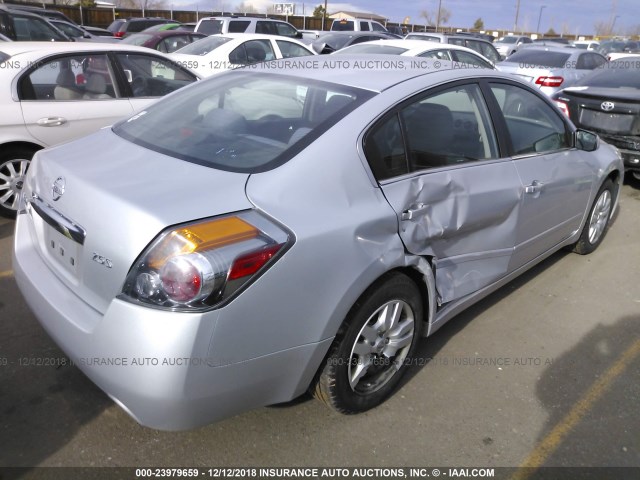 1N4AL2AP9AN459699 - 2010 NISSAN ALTIMA S SILVER photo 4