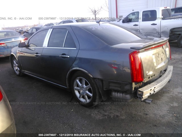 1G6DZ67A180205544 - 2008 CADILLAC STS GRAY photo 3