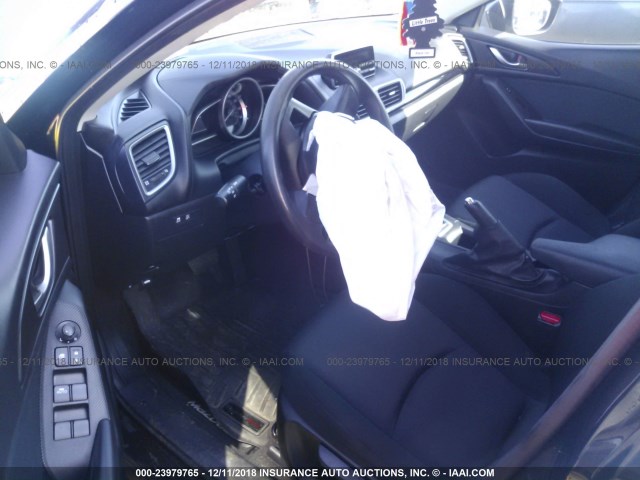 JM1BM1T79F1230070 - 2015 MAZDA 3 SV BLACK photo 5