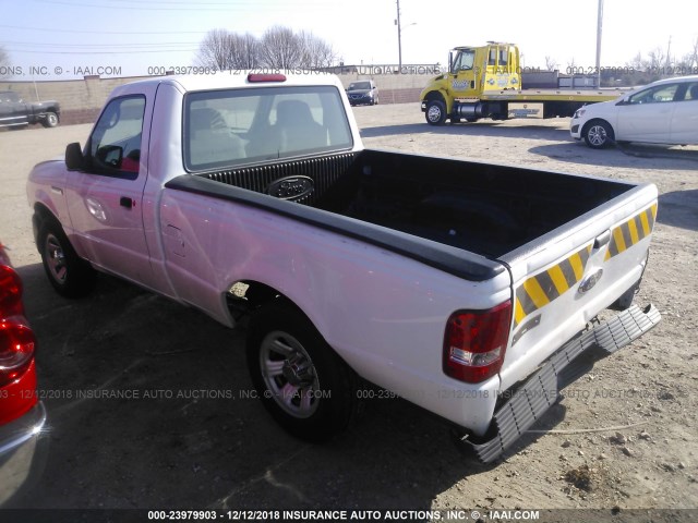 1FTKR1AD6BPA98628 - 2011 FORD RANGER WHITE photo 3