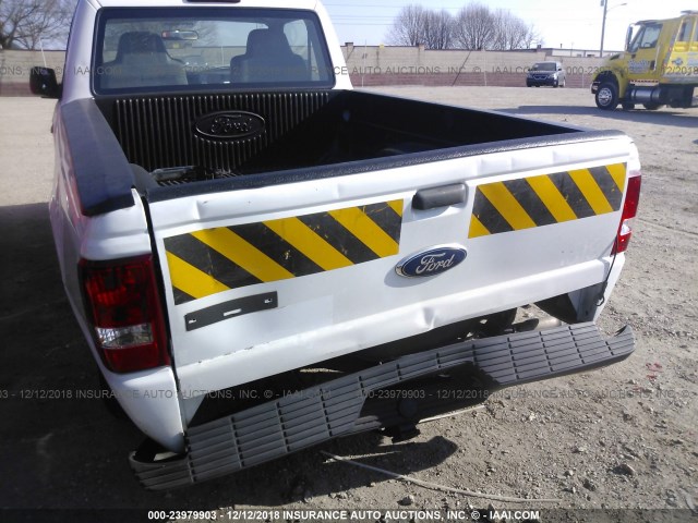 1FTKR1AD6BPA98628 - 2011 FORD RANGER WHITE photo 6