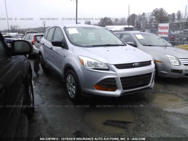 1FMCU0F73DUB78288 - 2013 FORD ESCAPE S SILVER photo 1